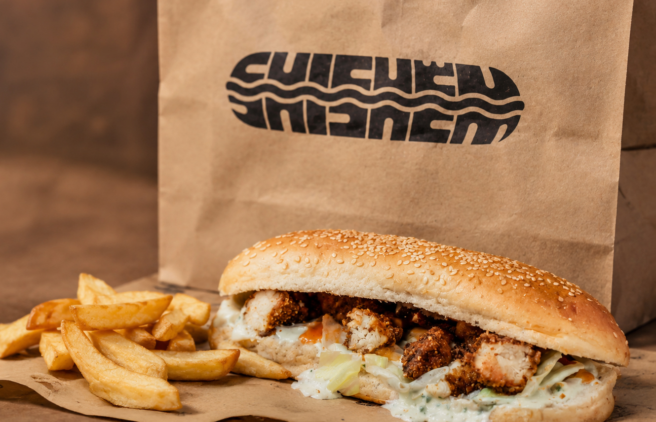 Chunky Custom Typography Brand Identity
